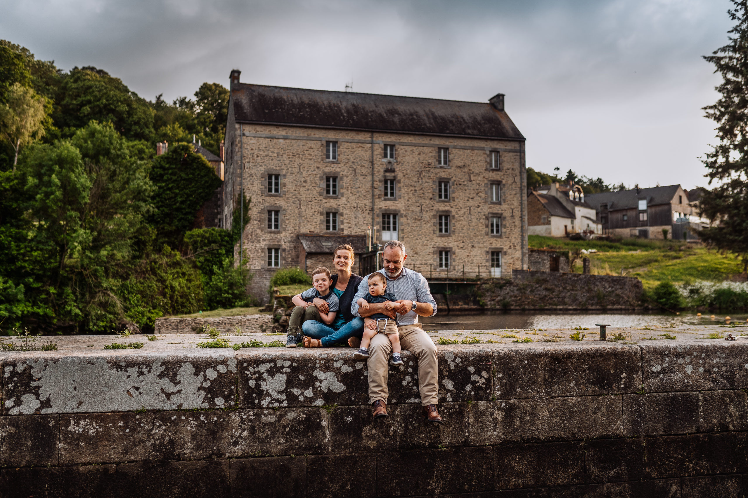 Soirée en famille à Josselin